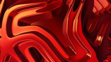 Looped Colorful Background, Paints, Unique Design, Exclusive, Figures, Reflection video