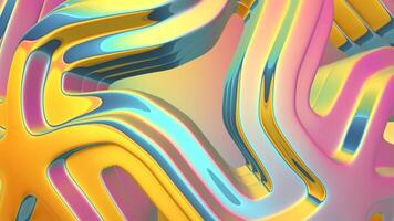 Unique Design, Colorful Background, Looped, Paints, Exclusive, Figures, Reflection video