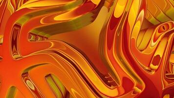 Looped Unique Colorful Background, Paints, Luxury Design, Exclusive, Figures, Rotation video