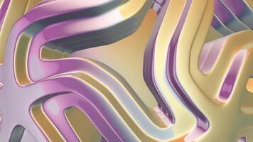 Unique Design, Multicolored Business Background, Looped, Paints, Shapes, Figures, Reflection video