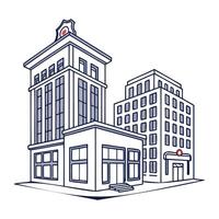 Modern Building Design vector