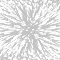 Abstract white and grey background with many small white sticks vector