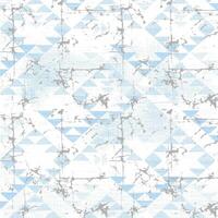A blue and white geometric pattern with a white background vector