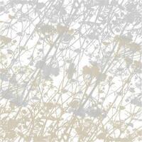 A floral pattern with leaves and flowers on a white background vector