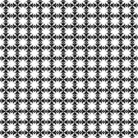 A black and white pattern with a star design vector