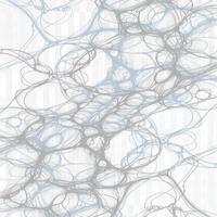 A blue and white abstract pattern with circles and lines vector