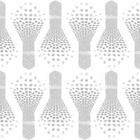 A pattern of white dots on a white background vector