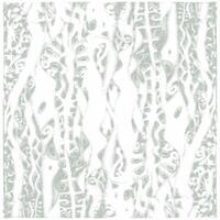 A white and gray patterned wallpaper with a design vector