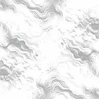 A white and gray abstract background with wavy lines vector