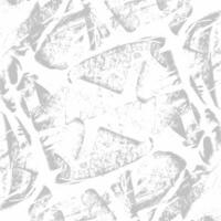A white and gray pattern with a lot of different shapes vector