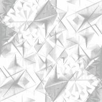 A white and gray background with many triangles vector
