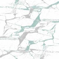 A white and green marble pattern with a large crack vector