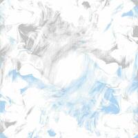 A blue and white abstract painting with a circle in the center vector