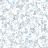A blue and white geometric pattern with triangles vector
