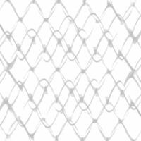 A white and gray pattern of a chain link fence vector