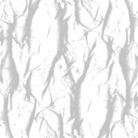 A white and gray crumpled paper texture vector