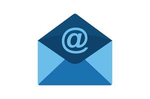 Envelope Email Icon for Web, email envelope icon, electronic mail symbol, envelope email , business mail illustration vector