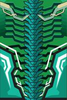 MECHANICAL SKELETAL FRAME BACKGROUND vector