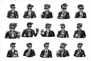 Caffeine Beyond the Grave vector
