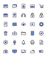 Top Collection of Essential Icon. Suitable for UI Desain, Social Media Post, Website and Mobile App. vector
