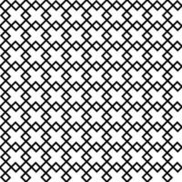 Seamless geometric pattern in the form of a beautiful black lattice of quadrangles on a white background vector