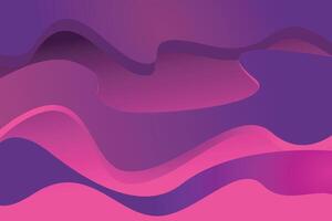 Purple wavy abstract background. Eps10 vector