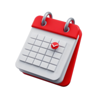 A calendar icon with a check mark on it png