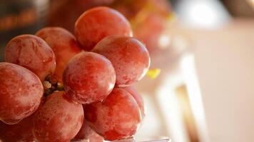 Grapes rotating. Loop. video