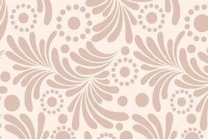 floral background with seamless pattern. vector