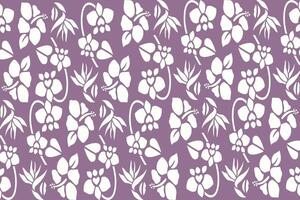 flower pattern background vector