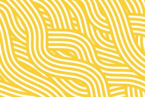 Abstract linear noodle pattern. Geometric texture for Asian kitchen design. vector