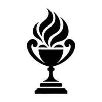 Unstoppable Victory A Trophy of Greatness vector