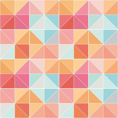 pastel geometric gradient glitter pattern