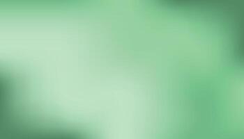 Gentle Green Gradient Blur Soft Abstract Background vector