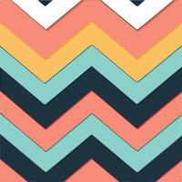 Zigzag Pattern in Pastel Colors with Blue vector