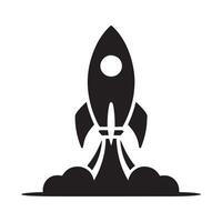 A Rocket Art vector