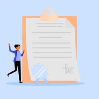 Certificates of attending courses, license stamps and guarantees of educational certification, awards for outstanding work, diploma documents. vector