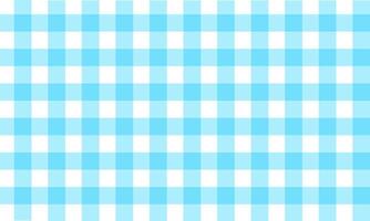 Light blue gingham tablecloth blackboard. vector
