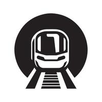Trolleybus Silhouette for Web Design vector