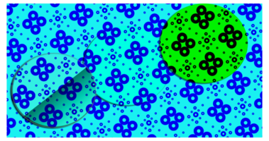 Abstract Pattern with Circles and Shapes png
