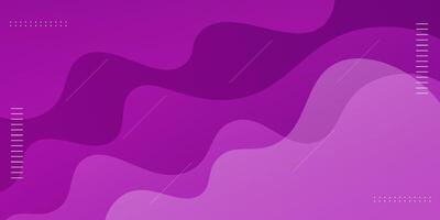 Abstract colorful purple wave background. Simple trendy wave fluid pattern. Eps10 vector
