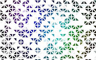 Light Multicolor, Rainbow seamless layout with lines, triangles. vector