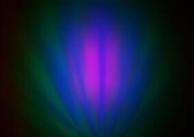 Dark Multicolor, Rainbow abstract blurred template. vector