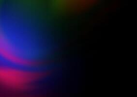 Dark Multicolor, Rainbow bokeh template. vector