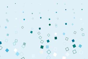 Light Blue, Green layout with rectangles, squares. vector