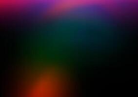 Dark Multicolor, Rainbow blurred shine abstract pattern. vector