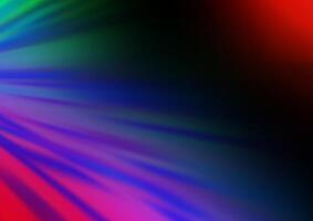 Dark Multicolor, Rainbow pattern with narrow lines. vector
