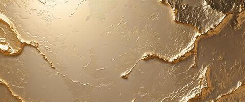 Abstract background metallic rough and noise gold foil texture photo