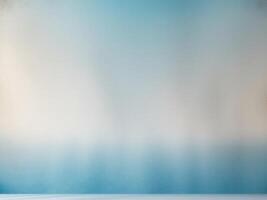 Soft Blue Gradient Wallpaper with Natural Light Effect. photo