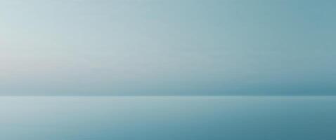 captures eternal allure of a blue horizon featuring calming hues boundless vastness and deep tranquility found in nature. photo